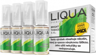 Liquid LIQUA Elements 4Pack Bright tobacco 4x10ml-0mg (čistá tabáková příchuť)