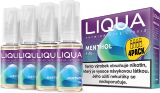 Liquid LIQUA Elements 4Pack Menthol 4x10ml-0mg (Mentol)