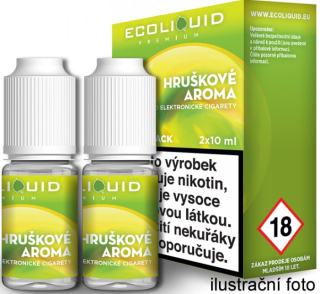 Liquid Ecoliquid Premium 2Pack Pear 2x10ml - 20mg (Hruška)